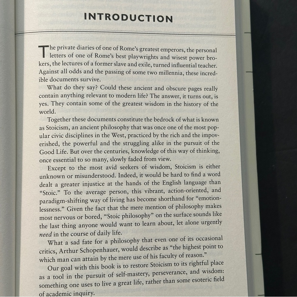 The Daily Stoic by Ryan Holiday | Self-Help, Philosophy | Hardcover Book - Picture 10 of 11